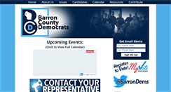 Desktop Screenshot of barroncountydemocrats.org