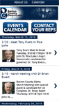 Mobile Screenshot of barroncountydemocrats.org